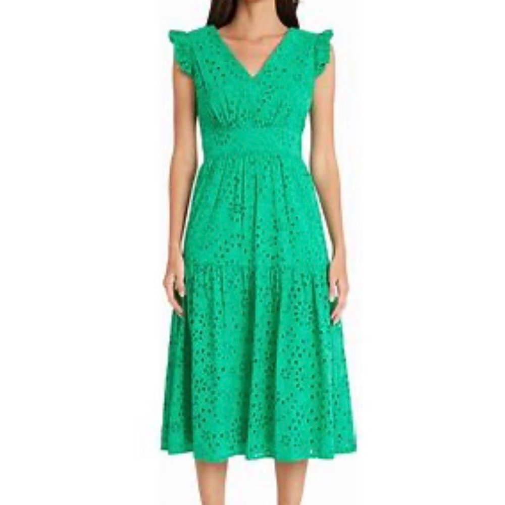 Maggy London Eyelet Dress